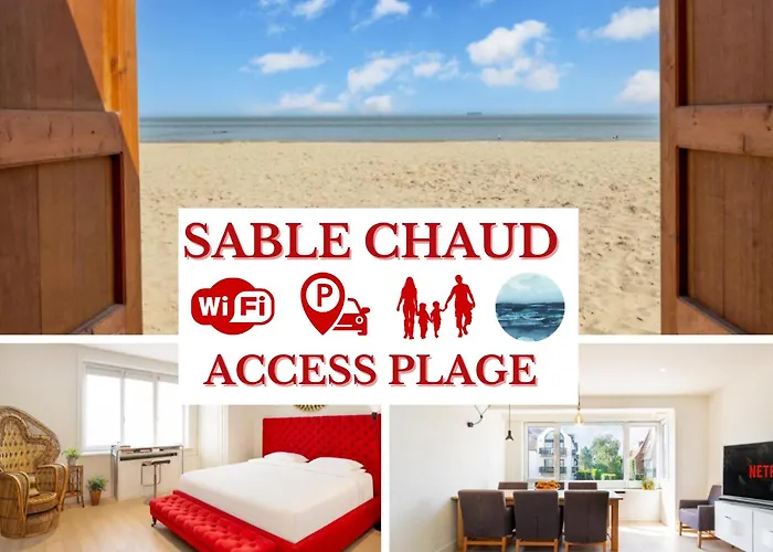 Het Zoute Zand - Parkeerplaats - Wifi - Comfort - Uitzonderlijke Locatie - Ideaal Voor Stellen En Gezinnen