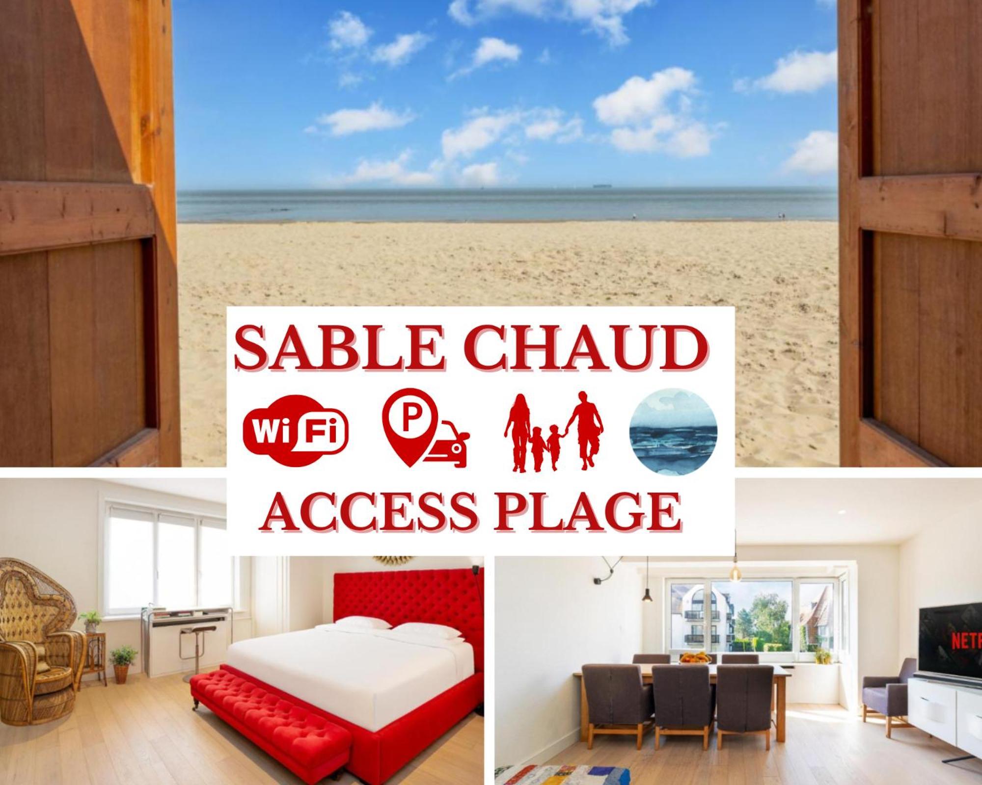 Appartement Het Zoute - Parkeerplaats - Wifi - Comfort - Uitzonderlijke Locatie - Ideaal Voor Stellen En Gezinnen